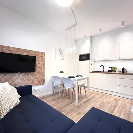 아파트 Sloneczna Przystan-apartamenty 그단스크